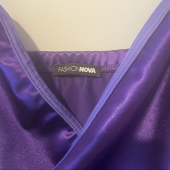 Fashion nova purple mini dress - Picture 4 of 4
